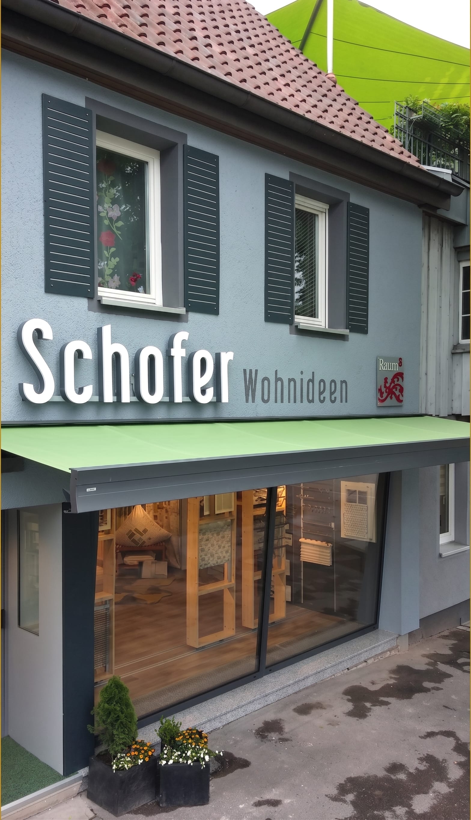 Ladengeschäft von Schofer Wohnideen in Bad Urach